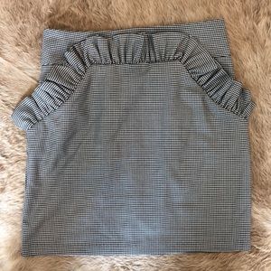 Houndstooth Skirt